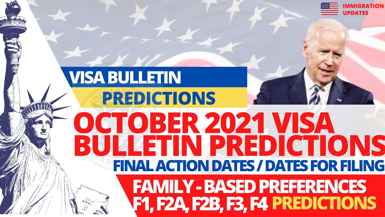 October 2021 Visa Bulletin Predictions Family Based Preferences F3
