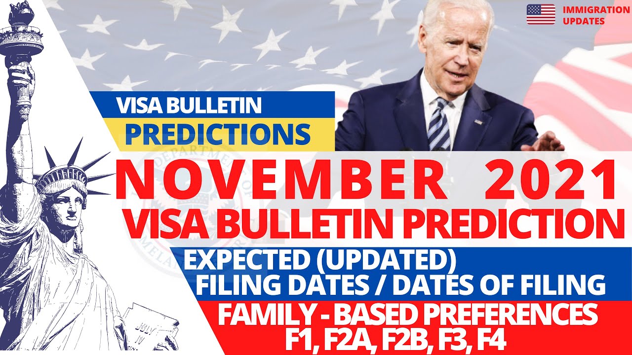 November 2021 Visa Bulletin Predictions Family Based Preferences F3