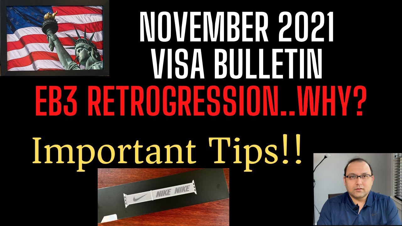 November 2021 Visa Bulletin, EB3 retrogression Why? Important Tips** 198 Immigration News