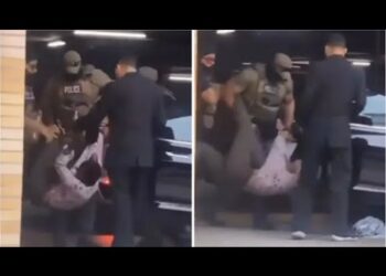 ICE agents pull screaming illegal immigrant influencer from car after resisting arrest