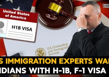 US Immigration Experts Warn Indians With H-1B, F1 Visa