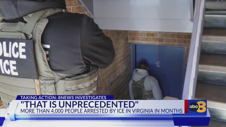 ‘Unprecedented’: ICE arrests more than 4,000 across Virginia in just 6 months