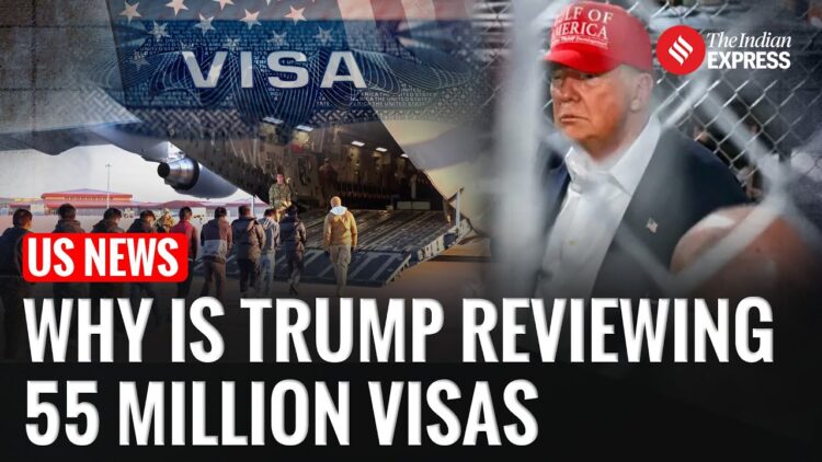 Trump Administration Launches Review Of 55 Million US Visa Holders | US Immigration Crackdown