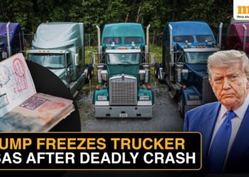 Trump Halts Worker Visas For Foreign Truck Drivers After Fatal Florida Crash Sparks Safety Debate