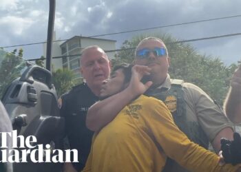 ‘You’ve got no rights’: teenage US citizen records violent arrest by immigration officers