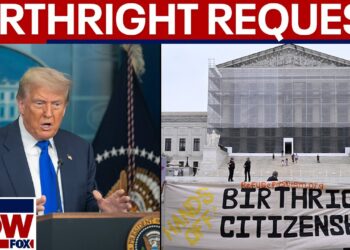 BREAKING: Trump urges Supreme Court to allow birthright citizenship restrictions