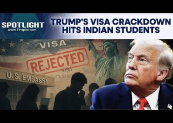 Indian Student Visas Drop 44% Amid Trump’s Immigration Crackdown  | Spotlight | N18G