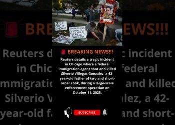 🚨IMMIGRATION AGENT SHOOTS, KILLS FATHER OF TWO IN CHICAGO RAID! #news #usa #immigration #shorts