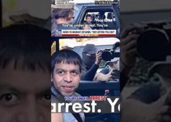 Noem CONFRONTS accused migrant pedophile during arrest #usa #us #shorts #foxnews #immigration