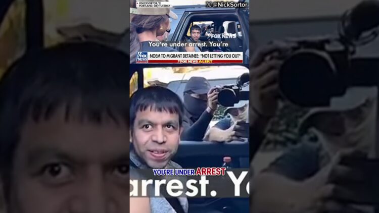 Noem CONFRONTS accused migrant pedophile during arrest #usa #us #shorts #foxnews #immigration