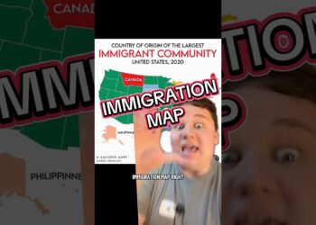 AMERICAN IMMIGRATION MAP #history #historical #usa #america #map #maps #news #immigration #american