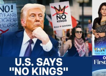 Trump Responds to Mass Protests With AI-generated Video | Vantage with Palki Sharma