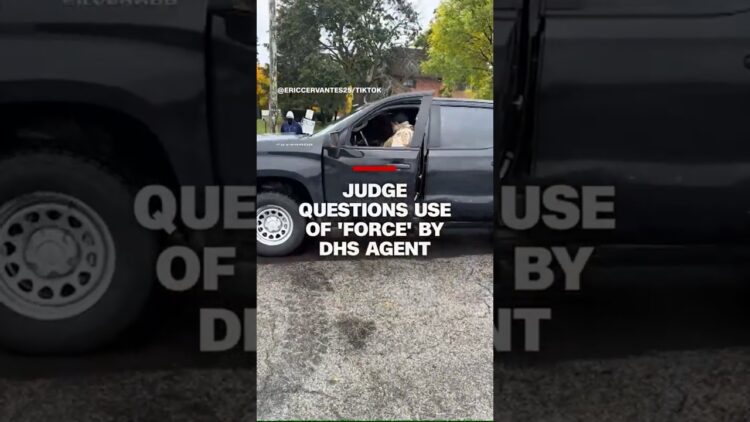 Judge questions use of ‘force’ by DHS agent