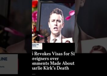 U.S. Revokes 6 Visas #YouTubeShorts  #VisaRevoked #USPolitics #FreeSpeech #TrumpAdministration