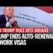 US Ends Automatic Renewal of Work Permits: Thousands of Migrant Workers, Face Uncertainty