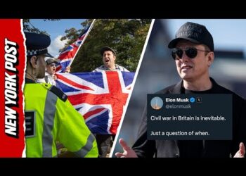 Elon Musk Says Civil War in United Kingdom ‘Inevitable’ Following Spotlight of Migrant Crimes