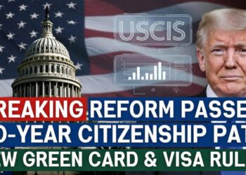 BREAKING: U.S. Immigration Reform 2025 Passed! New Green Card, Visa & Citizenship Rules Explained