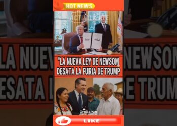 Newsom firma una ley clave para inmigrantes y desata la ira política de Trump