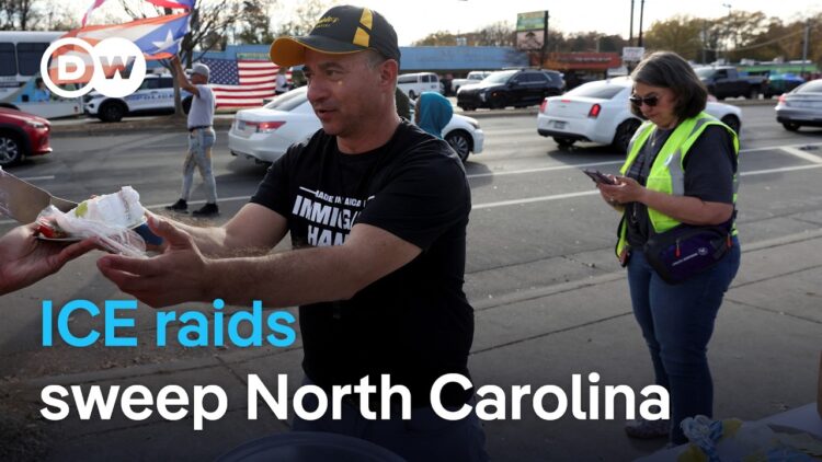 US immigration agents arrest hundreds | DW News