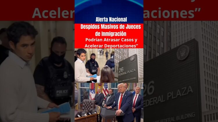 🔺Alerta: Despidos Masivos de Jueces de Inmigración Podrían Atrasar Casos y Acelerar Deportaciones.