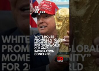 White House Vows “Global Unity” for 2026 World Cup as Immigration Tensions Intensify