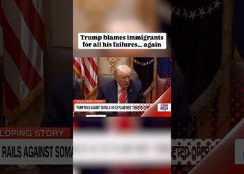 Trump blames immigrants for all his failures… again