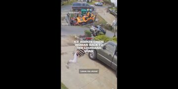 ICE agents chase woman back to her Louisiana home