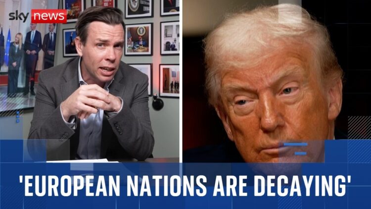 Trump criticises European leaders on immigration and failure to end Ukraine war | Sky analysis