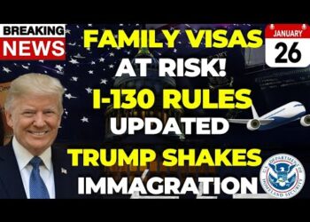 🇺🇸 January 2026 US Immigration News: Trump-Backed I-130 Changes & Family Visa Impact 📈🛂