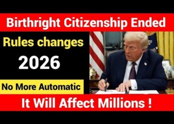 🔥 Breaking News: U.S. Birthright Citizenship 2025 Update – Major Consequences