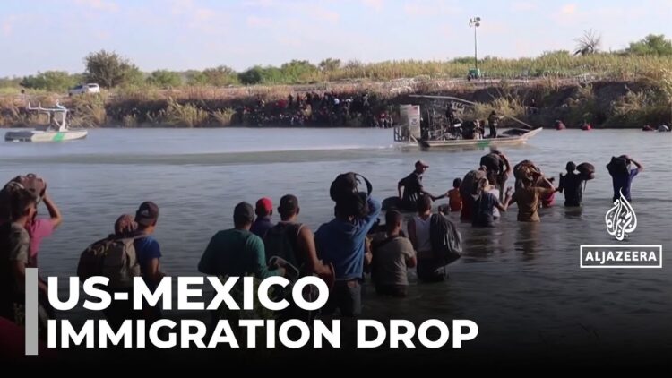Mexico migration: Crossings at the US-Mexico border at their lowest